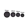 1 Inch Flatback Sewing Buttons 4 Holes Craft Buttons Snaps for Scrapbooking Sewing Coats Clothes Suit