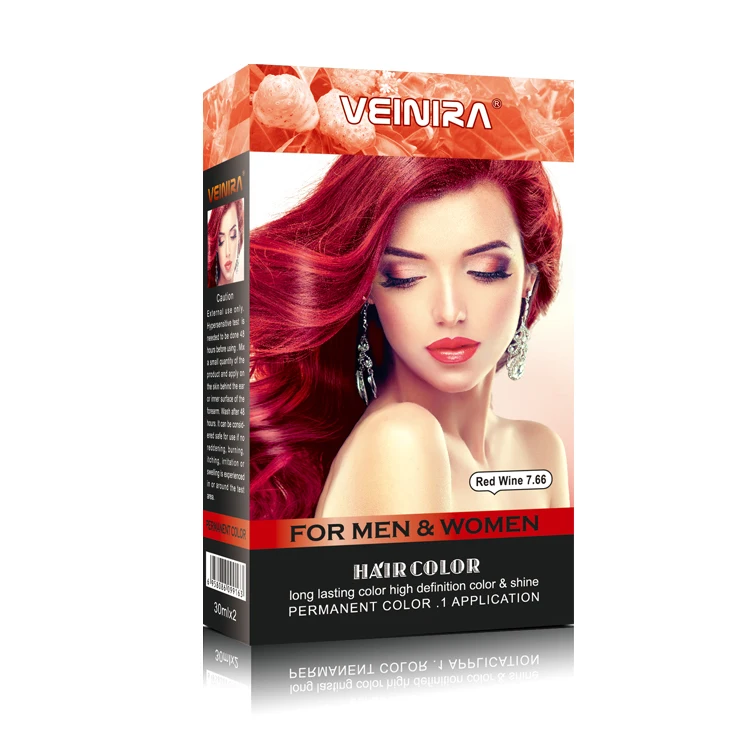 Halal Professional Permanent Hair Color Cream Burgundy Wine Red Hair Dye  Organic Low Ammonia Nice Smell - Buy Hair Dye Cream,Hair Colour Cream,Hair  Coloring Cream Product on 