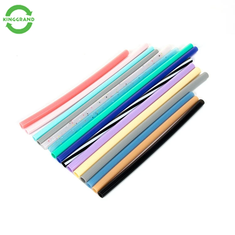Silicone Reusable Silicone Collapsible Rubber Straws Buy Silicone