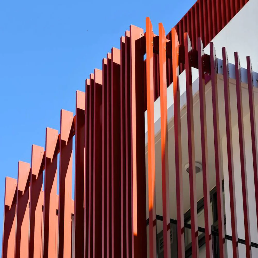 Metal Batten Sun Louver Fashion Exterior Box Louver
