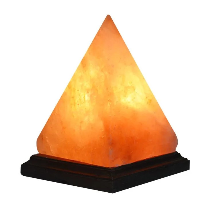 Hot Selling American Pyramid Table Lamp Blocks Himalayan Salt Lamp