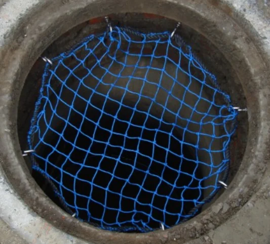 HDPE Polyester Manhole Round-shaped Sewer Well Cover Anti Falling Drop ...