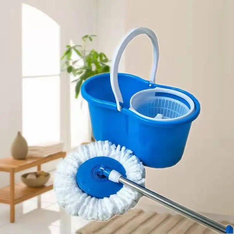 Head Replacement Magic Mop Easy Squeeze Water 360 Rotating Mop Good