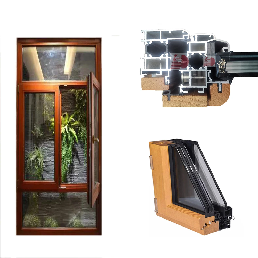 Aluminium Wooden Interior Sliding Windows and Doors Designs Manufacturers in China