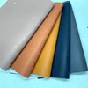 Eco friendly black 100% PU microfiber leather fabric meter price for upholstery