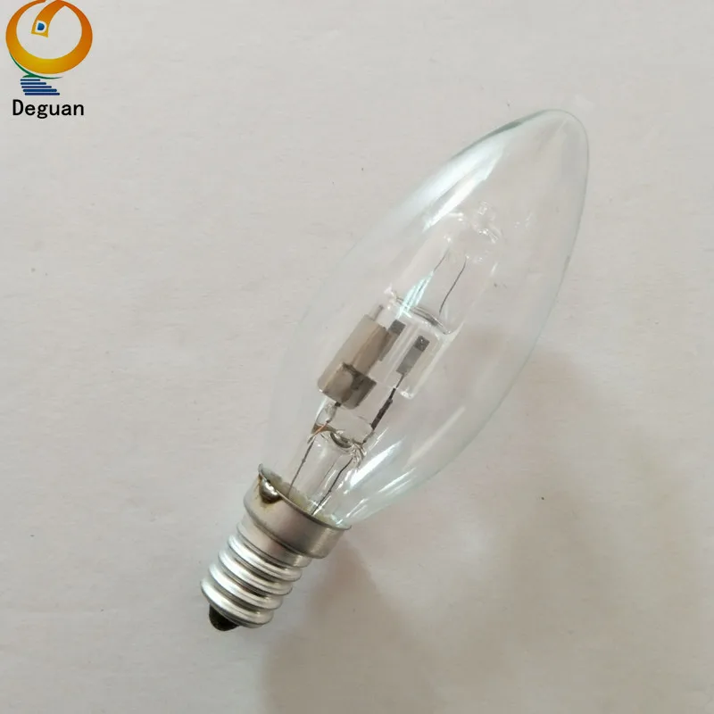 Cheap price 240v candle light Christmas decorative C35 car halogen bulb 28w for hotel lighting