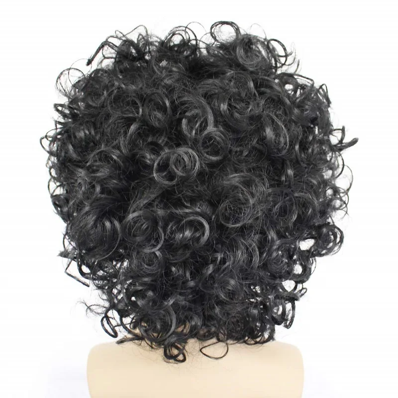 jerry curl mullet wig