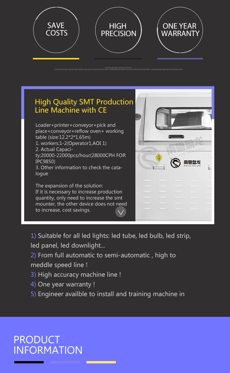 Good quality Smt PCB lead-free desktop automatic wave soldering machine