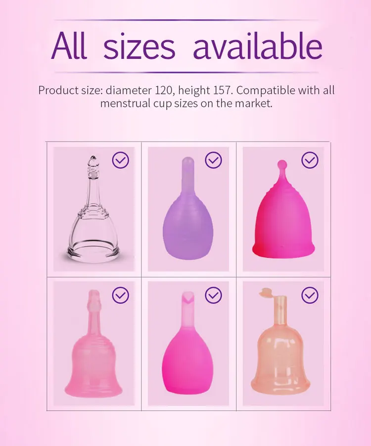 Manufacturer Price High Temperature Steam Sterilizer For Copa Menstrual Cup Cleaner