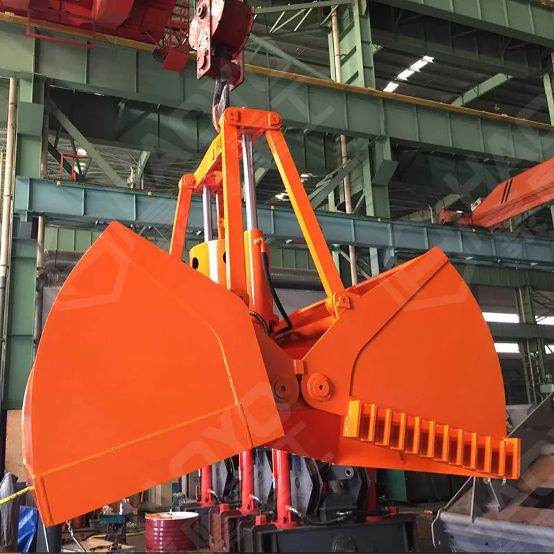 
New Clamshell Electric Hydraulic Grab Bucket 