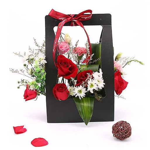 paper flower box