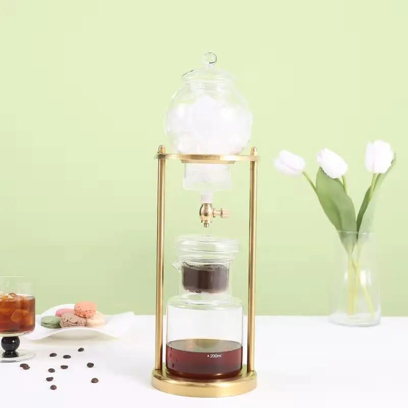 Cold Brew Iced Coffee Maker 600ml Portable Glass Commercial Cold Brew