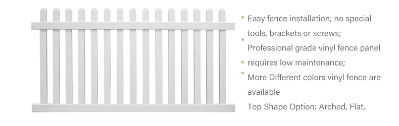 Rich Experience Pvc Picket Vinyl Fence Panels With Low Price Buy Plastic Fence Panels Picket Vinyl Fence Vinyl Fence Panels Product On Alibaba Com