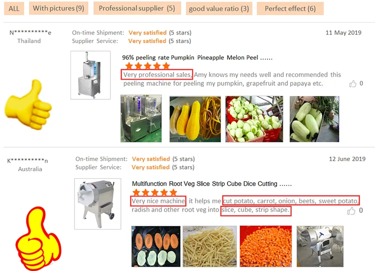 Fruit chips processing plant slicing pomelo skin peeling machine