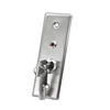 Mortise Tubular Stainless Steel access control Door Release Emergency Exit Button key switch with LED indicator
