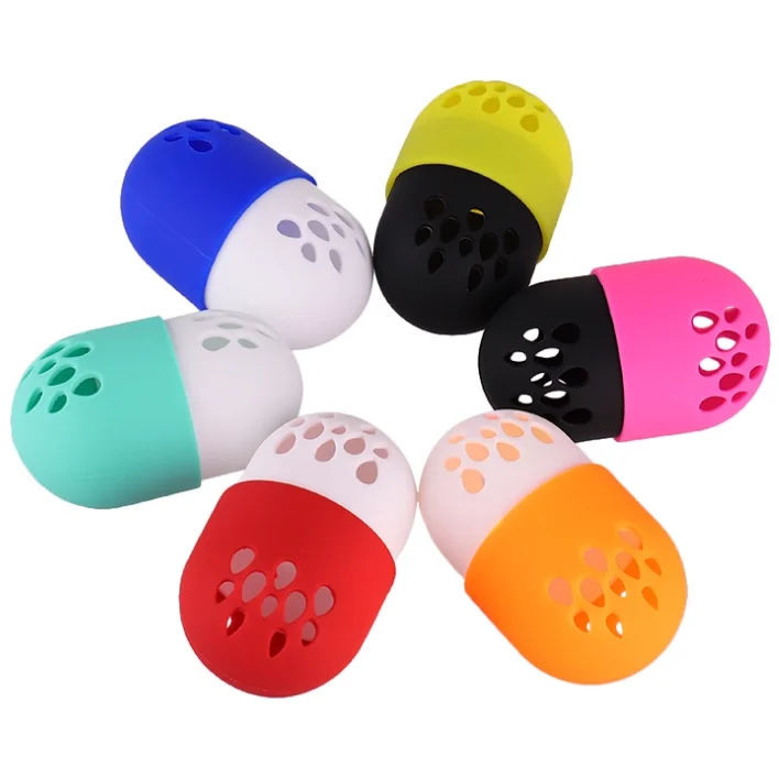 
Wholesale Portable Beauty makeup blending sponge silicone holder 