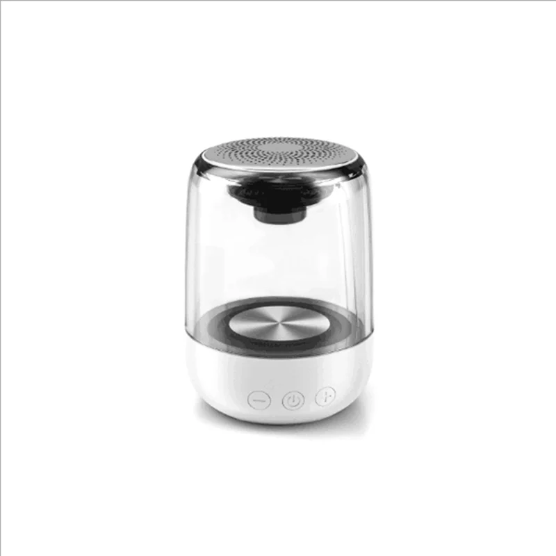 2020 High Quality LED Light Portable Bluetooth Speaker Transparent BT 6D Subwoofer C7 Wireless Mini Speaker - ANKUX.COM