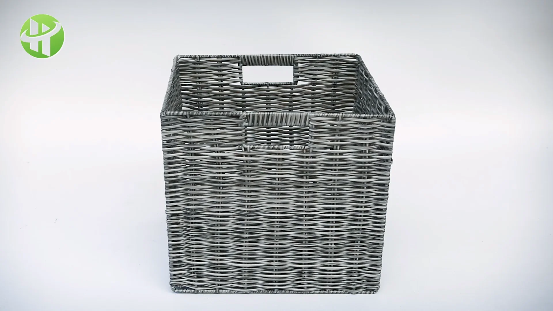 Handmade Waterproof Rattan Wicker Woven Laundry Toy Storage Hamper