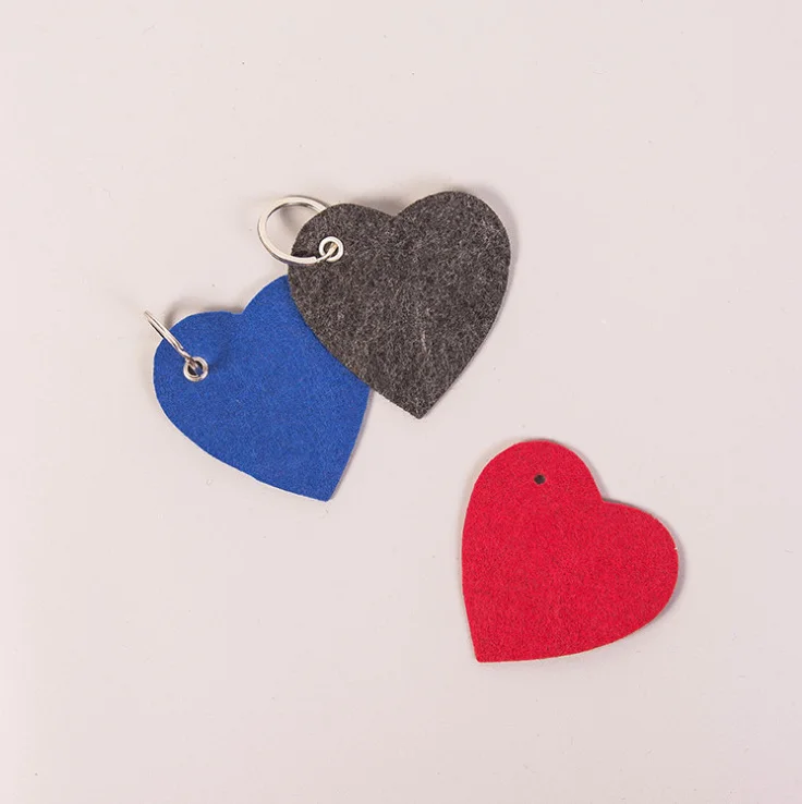 amazon hot selling key chain felt