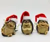 Resin crafts status animal hedgehog figure christmas