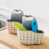 Creative Sink Shelf Soap Sponge Drain Rack Bathroom Holder Kitchen Storage Suction Cup Kitchen Organizer Sink kitchen Tools