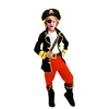 Halloween Childrens' Costume Pirates Of The Caribbean Clothes Boy's Pirate King Suit B-0021