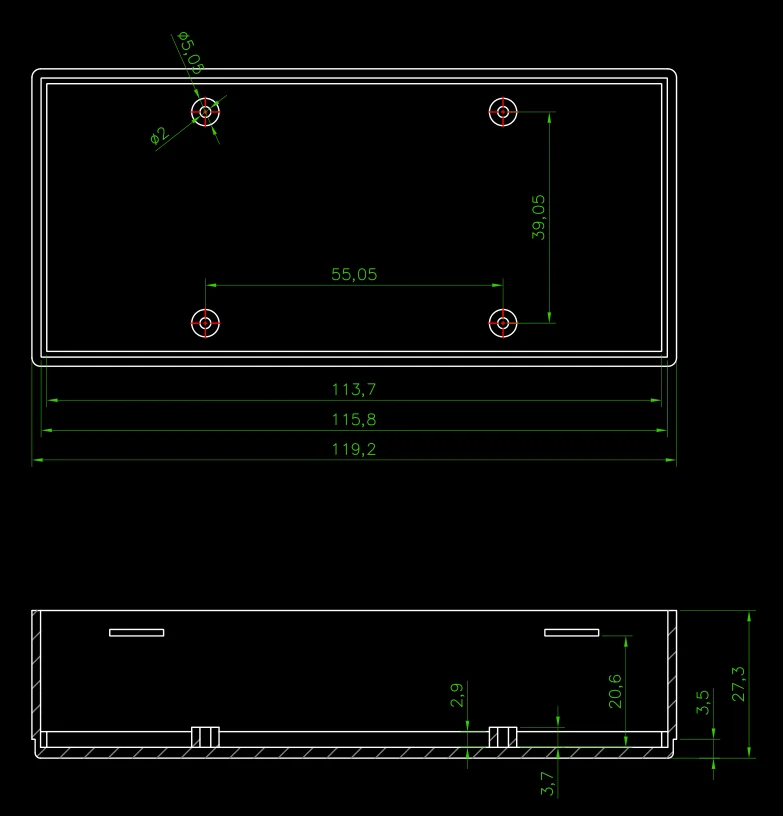 Ip54 Box For Raspberry Customized Piratebox Raspberry Pi Enclosures - IP54 Protection