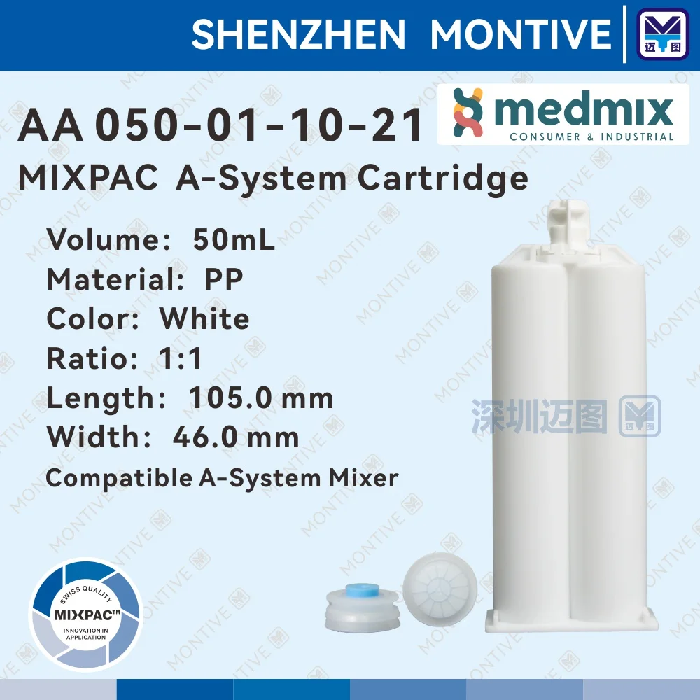 Sulzer Mixpac Cartridge Aa 050-01-10-21 For 50ml 1:1 - Buy Sulzer ...