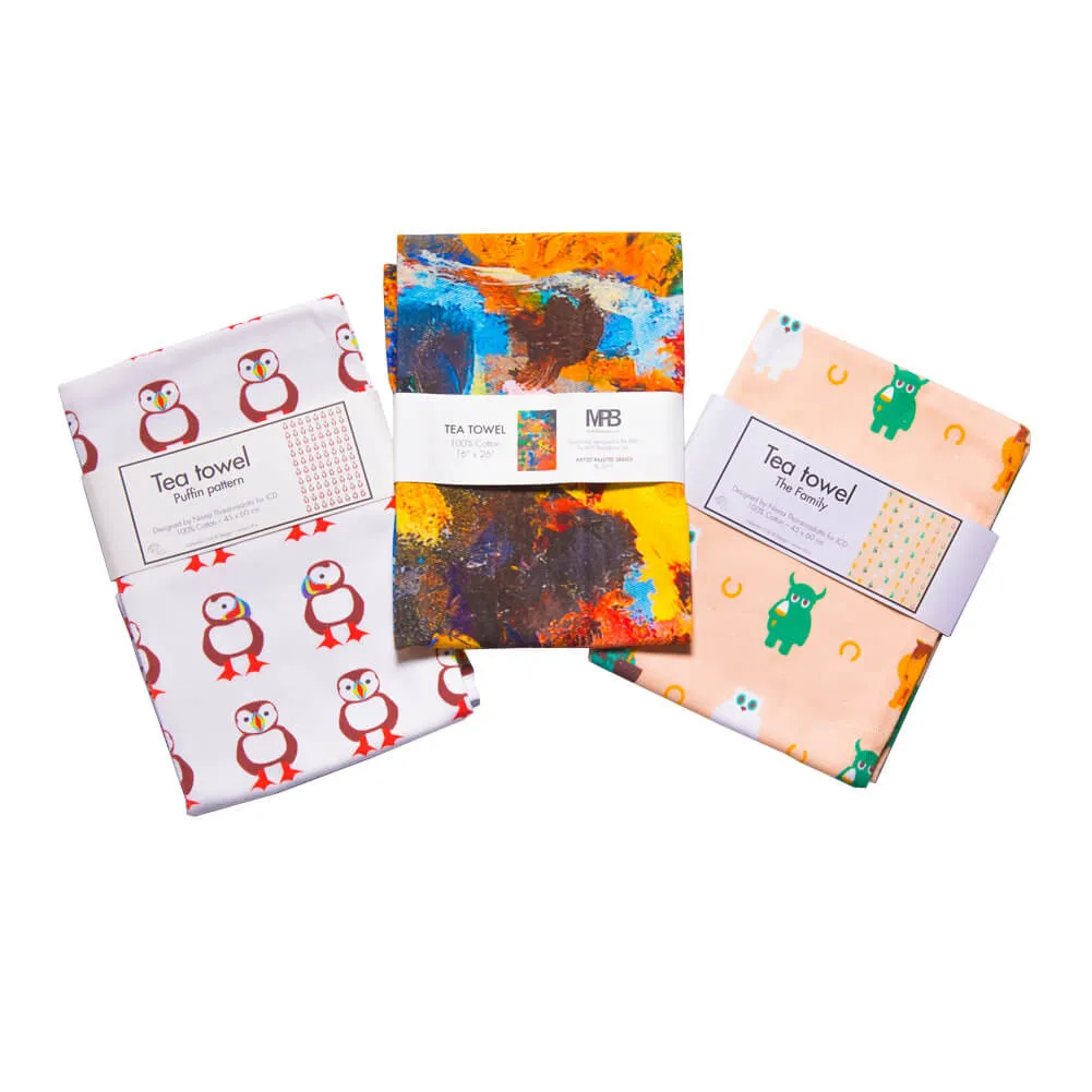 China Tea Towel Manufacturer 100 Cotton Eco Friendly Tea Towels