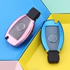 For Benz car key shell Class A\B\C\E\S\V SL\ML\SLS\R\GLK\SLK\CLA\AMG\GLA\GLC Car Key Case TPU protect Cover