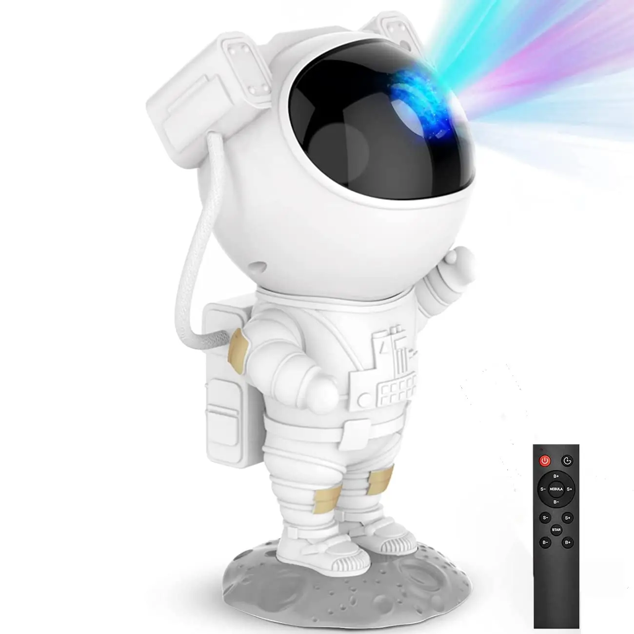 Projection LED Night Light Cartoon Spaceman Astronaut Projector Lamp Bedroom