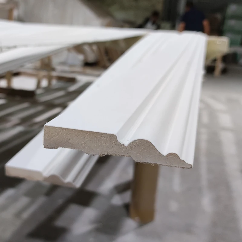 Primed Mdf Molding Profiles Base Moulding Case Moulding Crown Moulding