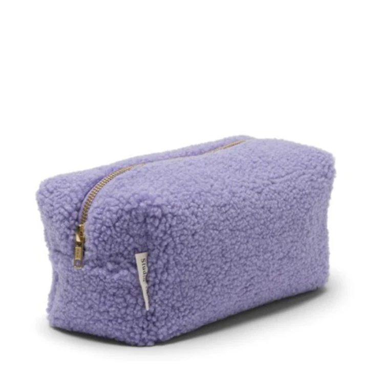 Wholesale Multi Color Plush Lady Cosmetic Pouch Exquisite Teddy Velvet ...