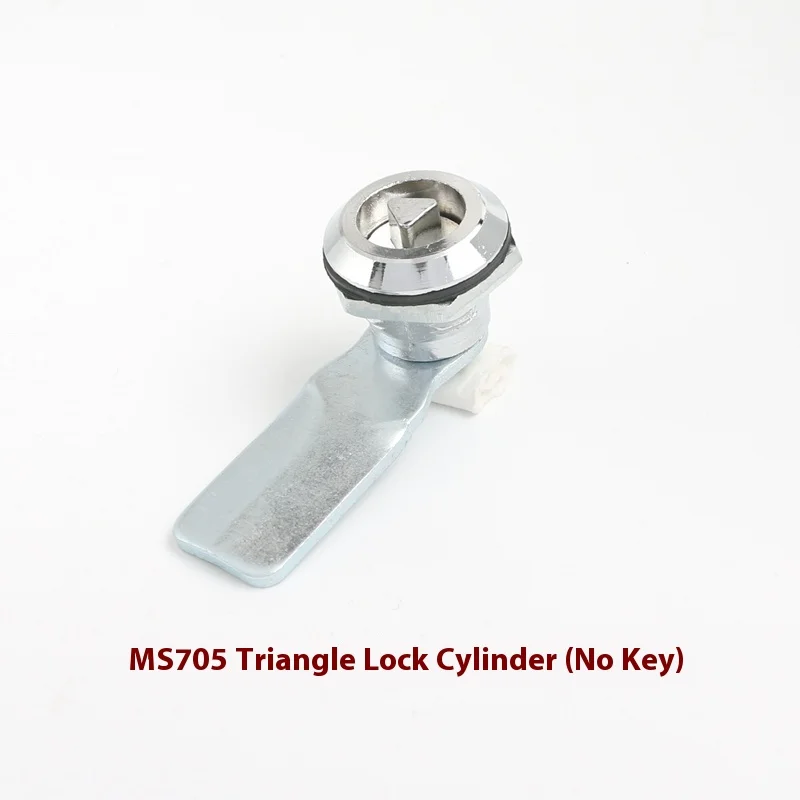 MS705 Single Lock Electrical Box Switch Cabinet Tongue Triangle Lock for Fire Hydrant Trash Can Other Metal Quality Metal supplier