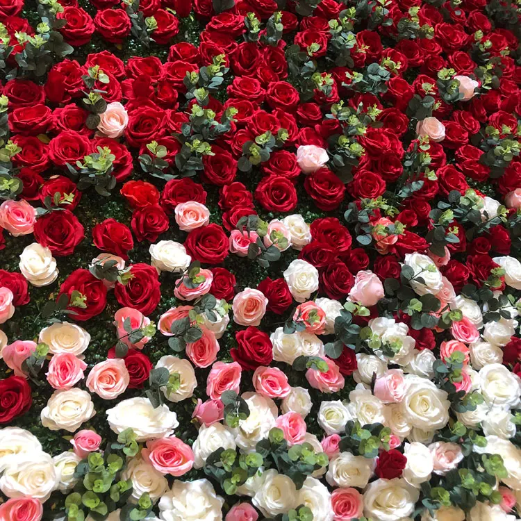 ifg 花墙婚礼人造玫瑰白色人造草花墙 - buy 草花