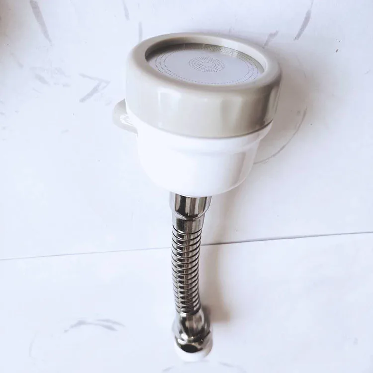 Factory direct sale multifunctional white plastic shower head