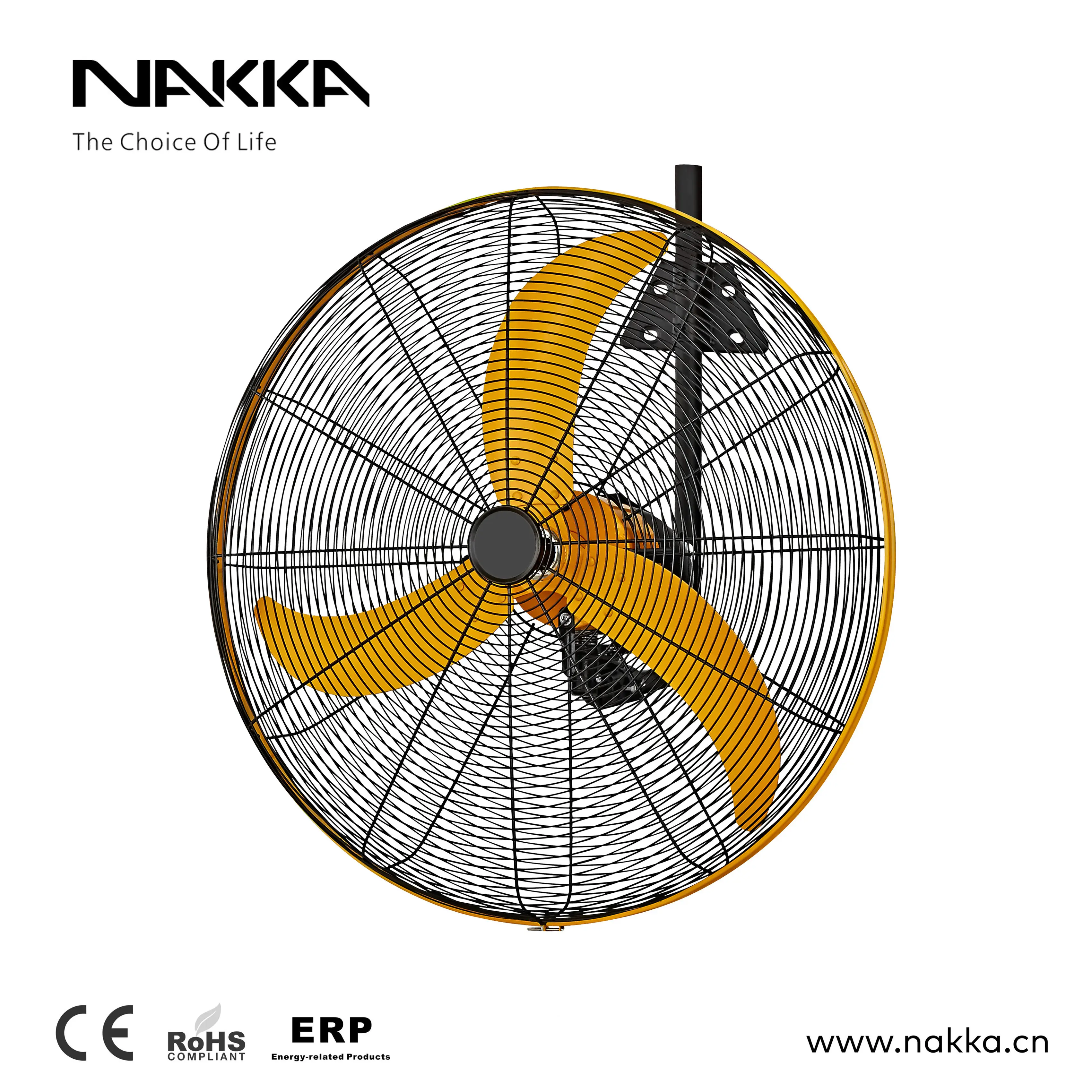 Oriental 65cm Industrial Electric Smart Dc Motor Wall Fan With Smart