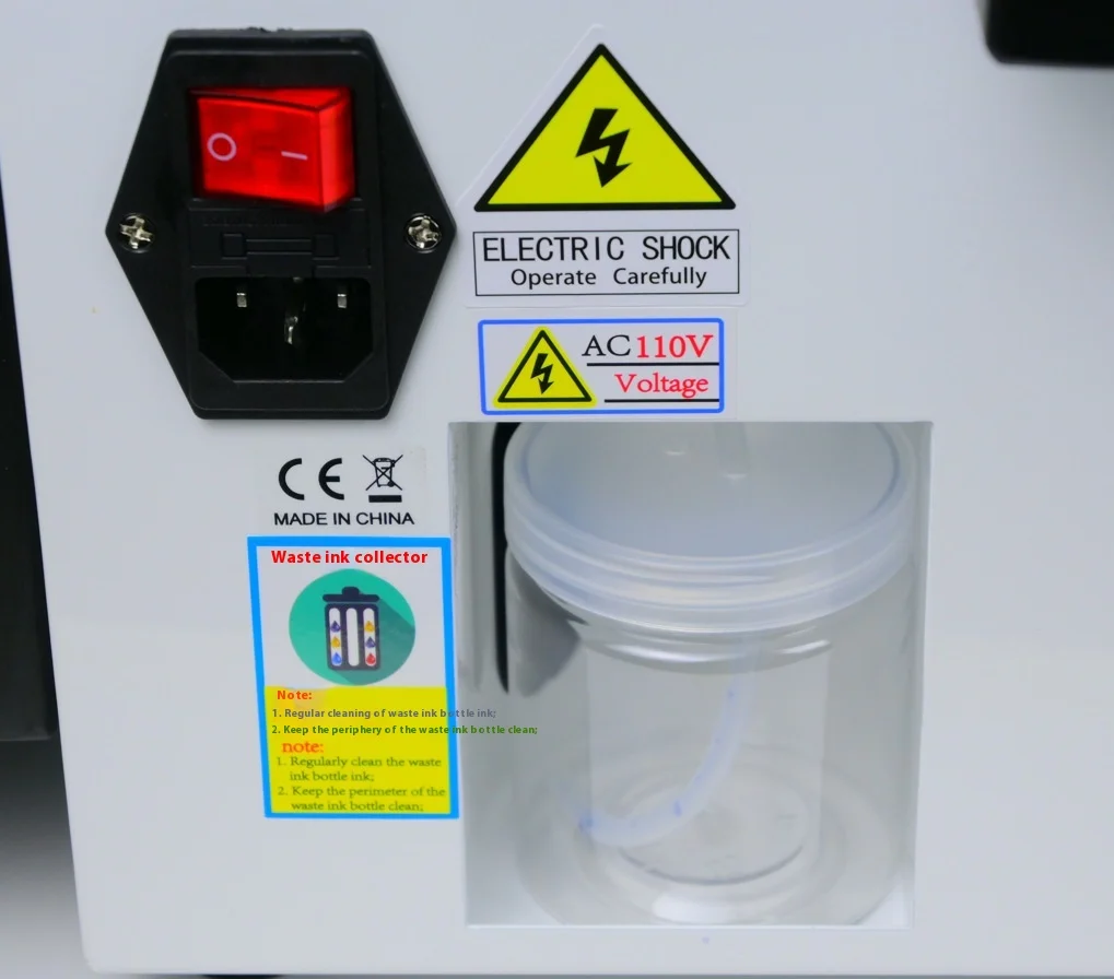 L1800 A3 DTF  Digital Color Printer White Ink Heat Transfer Clothing Fabric DIY Manual Powder Dried Key Feature Automatic