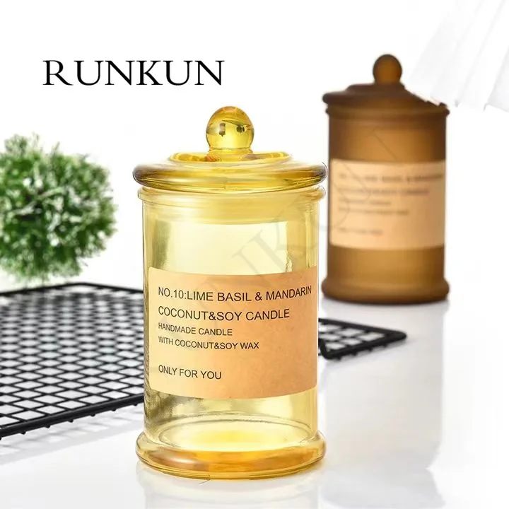 product wholesale luxury handmade glass candle jar festival and valentines day decoration empty candle jars-4