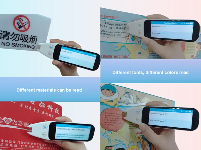 Scantalker E Dictionary Pen Pocket Translation Pen Scan Read Pen WIFI Voice Translator