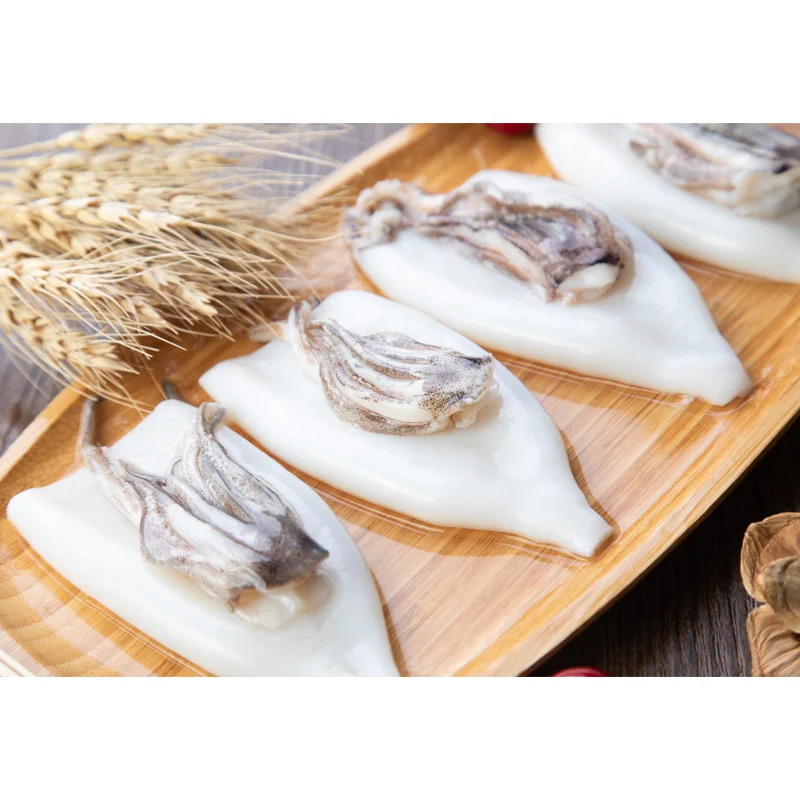 
Wholesale market price nutritious quality seafood T+T frozen squid 