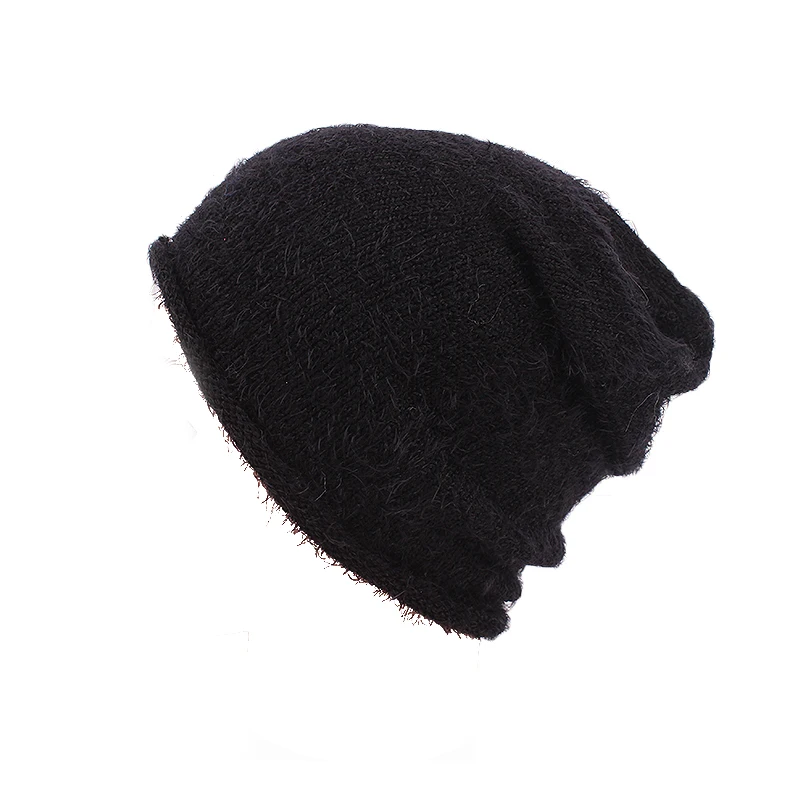 cashmere 4 U 100/% reines Kaschmir Strick-Barett//-Hut f/ür Damen