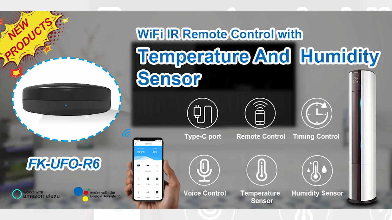 App Voice Control Wifi Universal Tuya Ir Blaster Smart Wifi Ir Remote