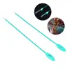Custom Wholesale No.6(4.25mm) Single Point Straight LED Lighted Knitting Needles Knit Tool Accessory