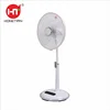 2019 new style Hot sales 16'' DC motor adjustable height by touch panel and remote control with three wind mode stand fan
