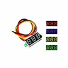 0.28 inch ultra small digital DC voltage meter digital display adjustable three line DC0-100V battery voltmeter