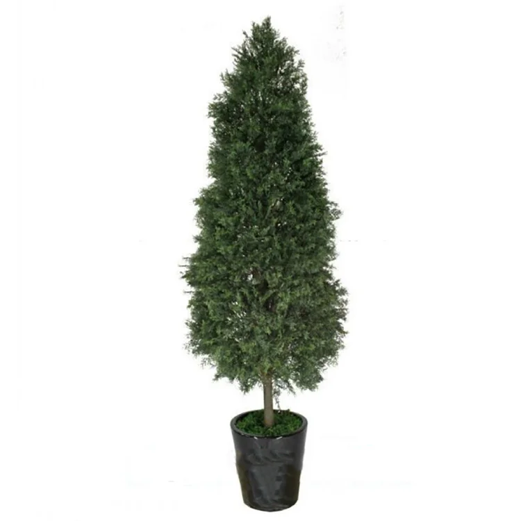Wholesale Indoor Artificial Plants Fake Thuja Bonsai Tree Plants Buy