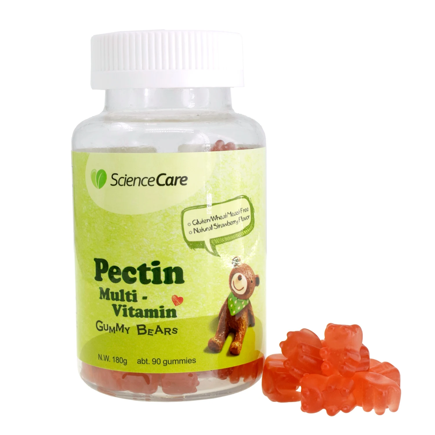 180g Pectin Multivitamin Vitamin Abcde Gummy Bear Buy 180g Pectin