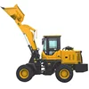 63KW 1.6CBM Standard Bucket with Quick Change Wheel Loader With Grass Fork Front loader with Lawn Mower