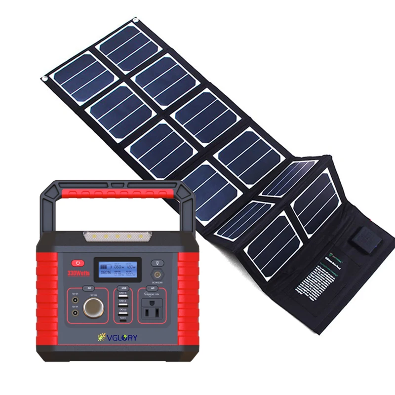 Cap Pack 100ah Home Portable Sunpower 1000w Fishing Europe 2019 120v 1010wh Camping Solar Generator